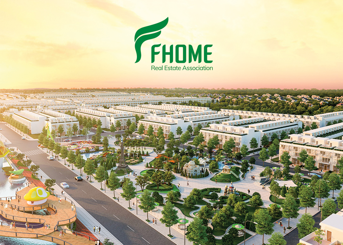 Fhome - Thiết kế logo công ty phân phối các dự án bất động sản Fhome